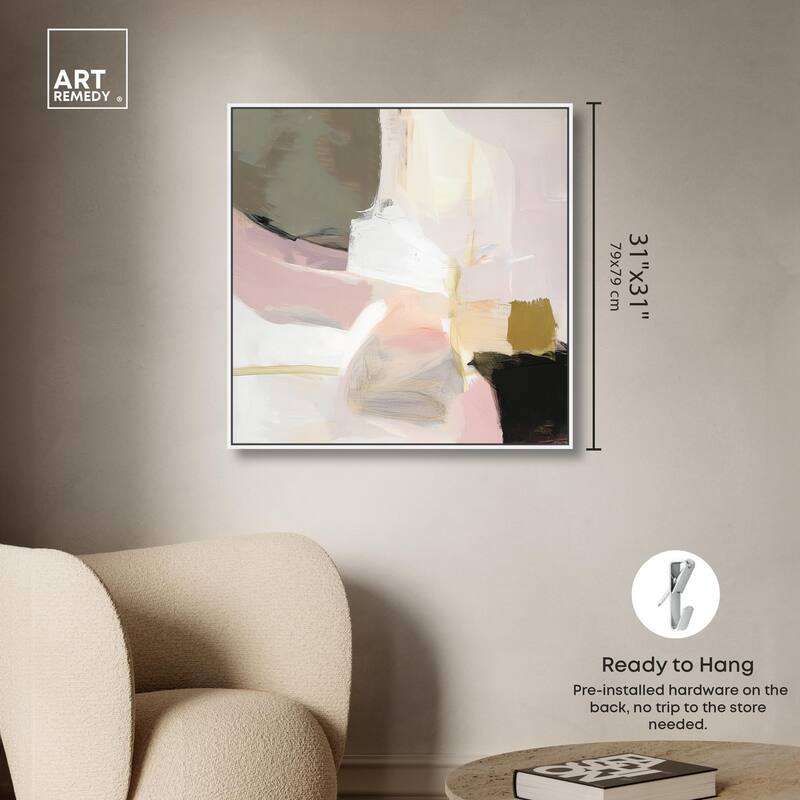 Dynamic Color II Canvas by Art Remedy