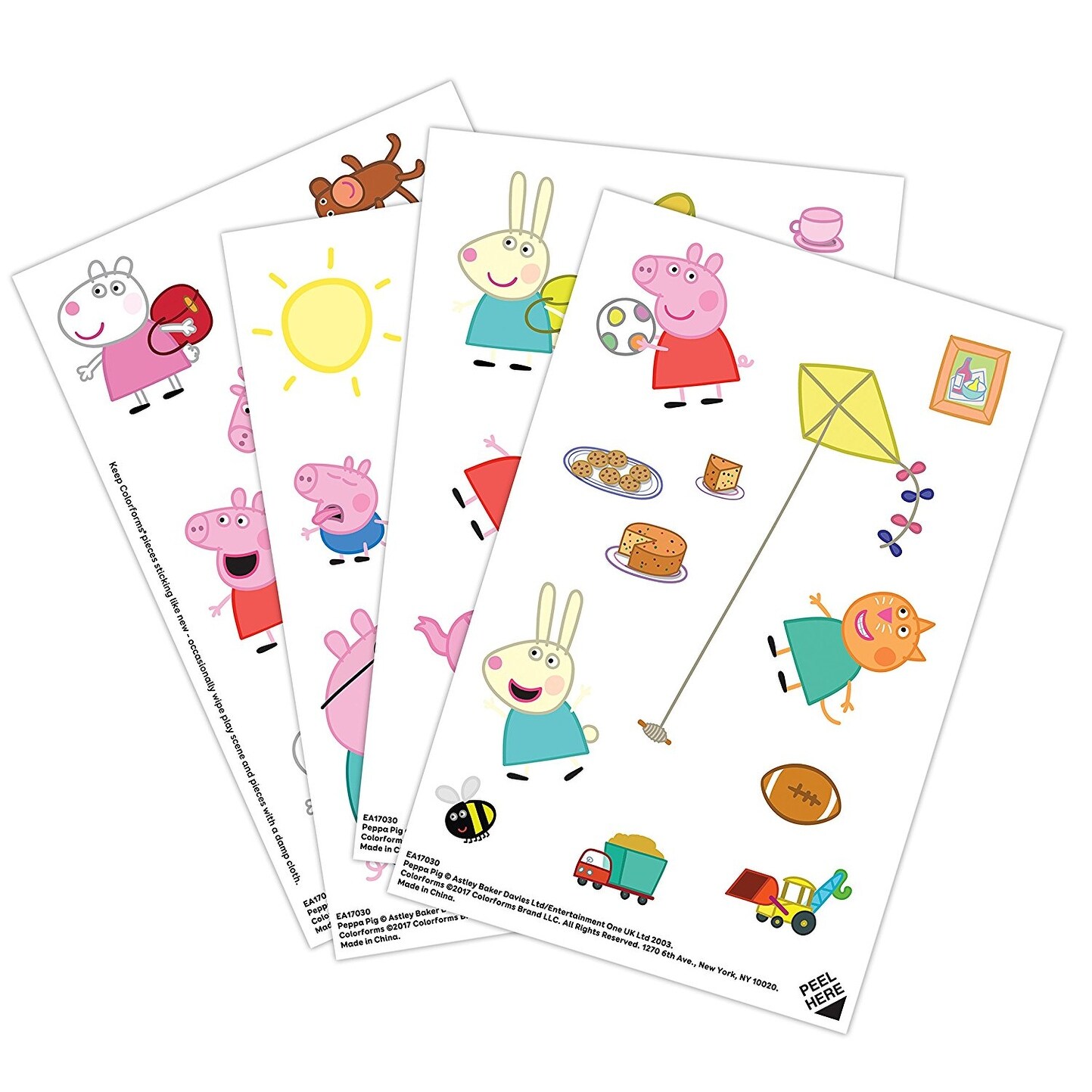 Peppa hotsell pig colorforms