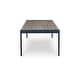 preview thumbnail 4 of 4, Signature Design by Ashley Mabry Shores Navy Blue/Brown Outdoor Dining Table - 88"W x 42"D x 29"H