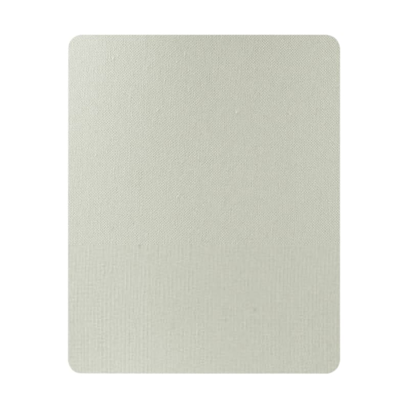 Hardback Shallow Drum Lampshade, Light Oatmeal Linen Fabric, 14x14x7 - N/A