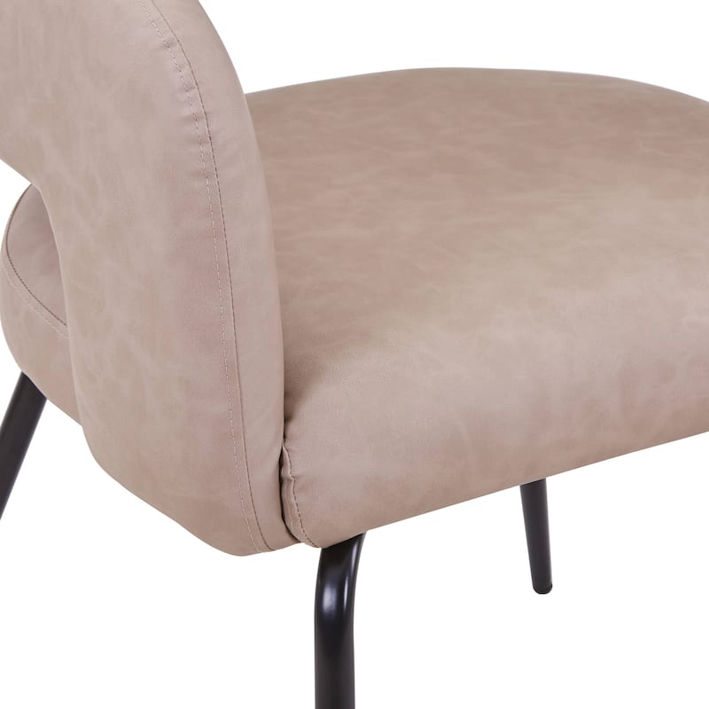 Ravenna 5-Piece Dining Set 63-Inch Rectangular MDF Tabletop Dining Table and 4 Arm Chairs