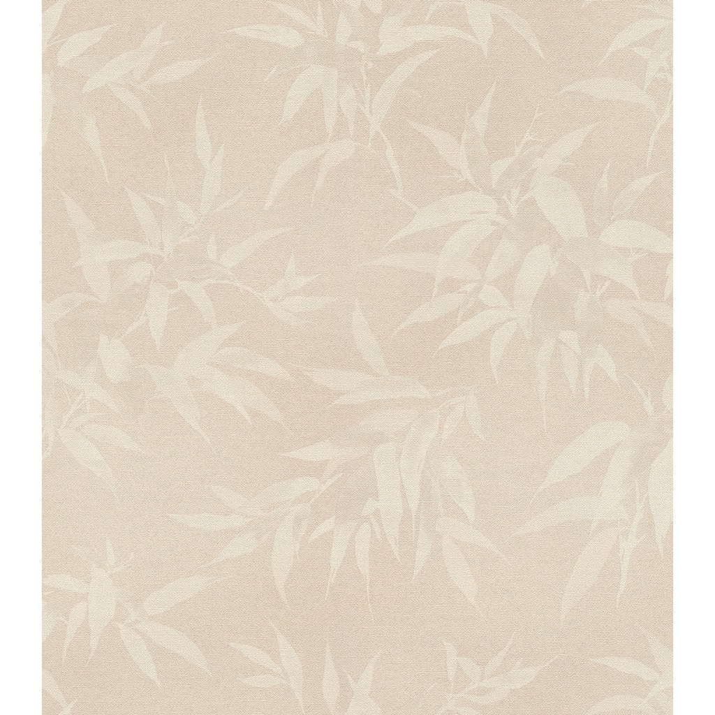 Advantage Minori Beige Leaves Wallpaper - 20.9in x 396in x 0.025in - 20.9in x 396in x 0.025in