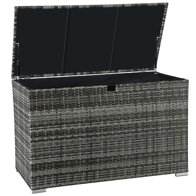 120 Gallon Resin Large Outdoor Indoor Patio Storage Box