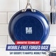 preview thumbnail 2 of 8, Blue Diamond Toxin-Free Ceramic Non-Stick Open Frying Pan