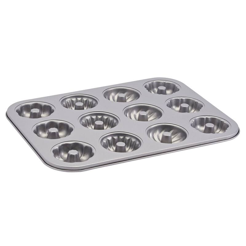 Denmark Tools for Cooks 12-cup Nonstick Steel Mini Bundt Pan