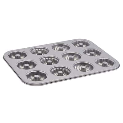 Denmark Tools for Cooks 12-cup Nonstick Steel Mini Bundt Pan