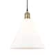 Option Black Antique Brass / Matte White