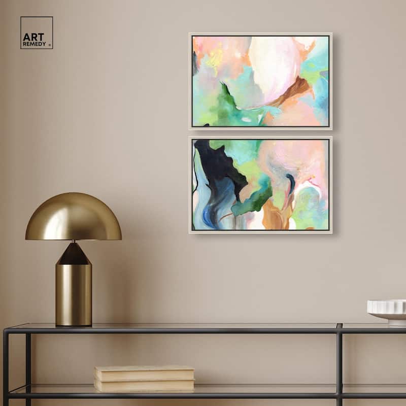 The Dreamer part II Canvas Set of 2 by Art Remedy