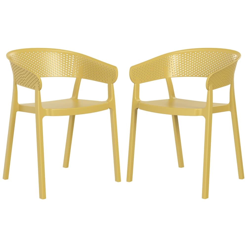 Frond and Form Outdoor Stacking Dining Armchair (Set of 2)