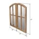 preview thumbnail 24 of 22, Jolene Arched Window Pane Mirrors (Set of 2)