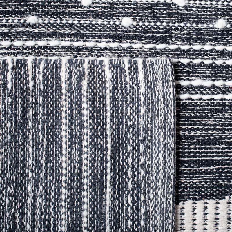 SAFAVIEH Handmade Striped Kilim Carina Modern Cotton Rug