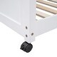 preview thumbnail 12 of 22, Twin Loft Bed, Full Platform Bed with Wheels, Twin Over Full Bunk Bed with Writing Desk, Ladder, Guardrail and 2 Drawers