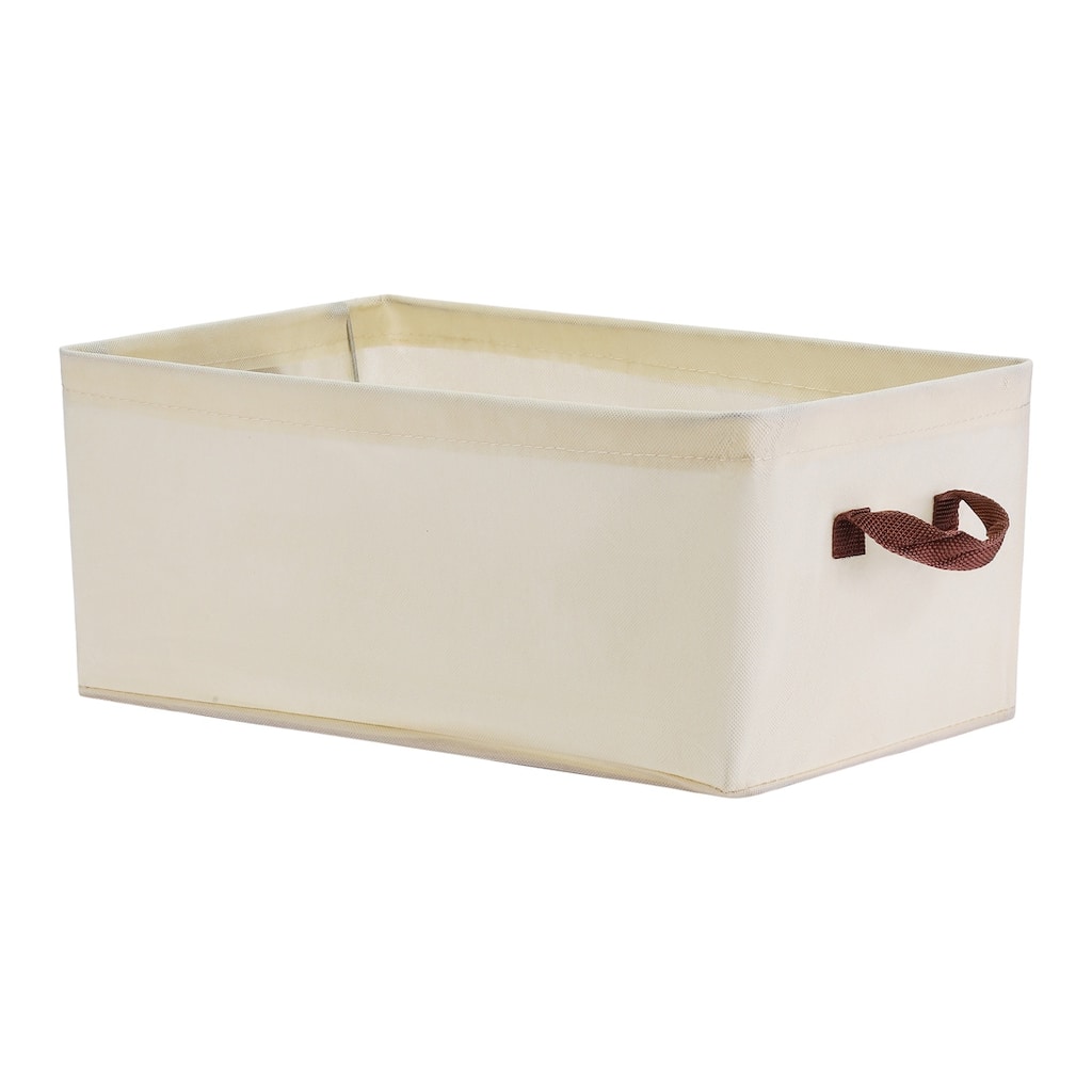 Storage Cube, Fabric Storage Bin with Handles for Shelves Closet, 1 Pack Collapsible Storage Basket for Organizing Clothes Shoes