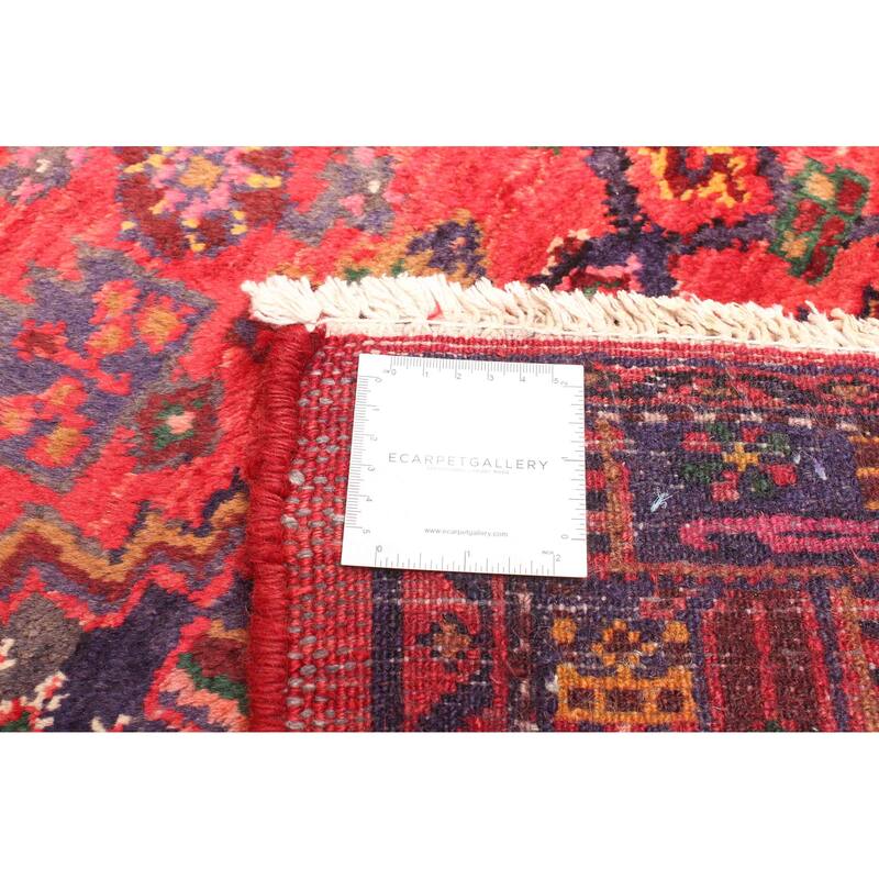 ECARPETGALLERY Hand-knotted Andelz Red Wool Rug - 4'2 x 6'11