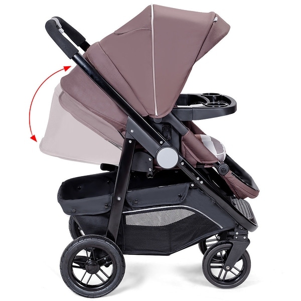 costway foldable lightweight baby stroller