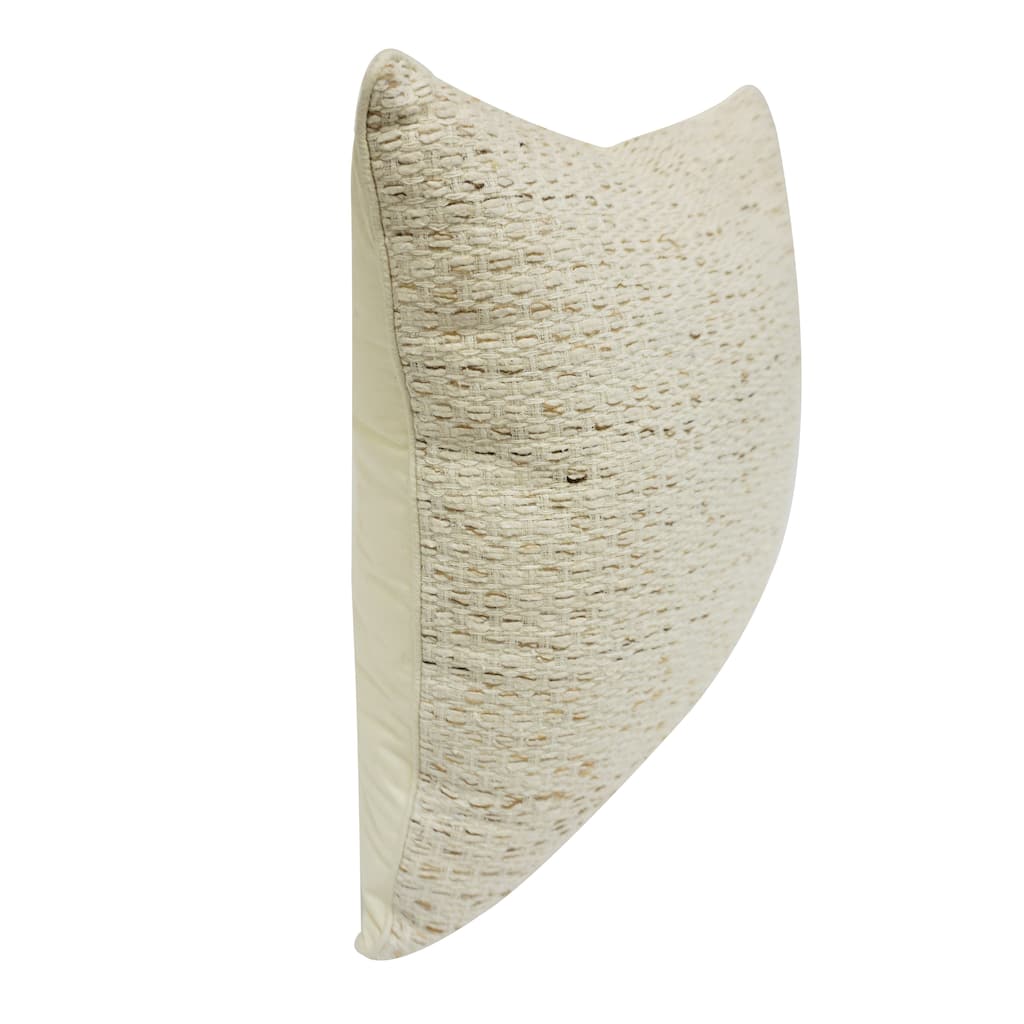 Home&Manor Khoy Vintage Raw Silk Pillow 18"