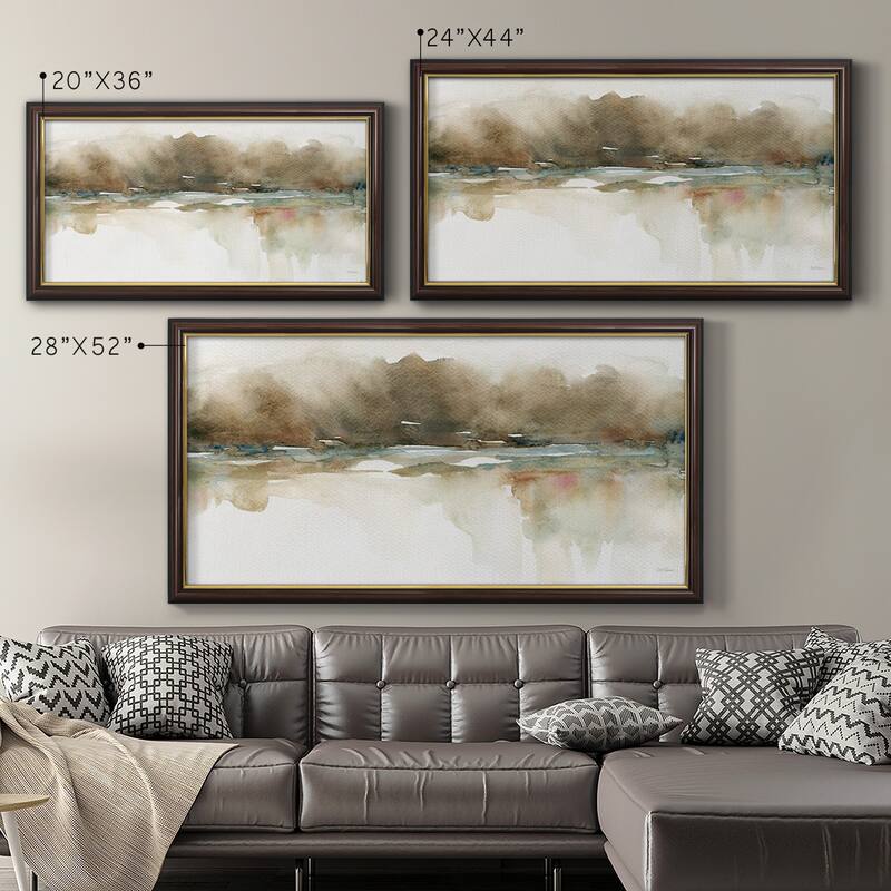 Softer Reflections Premium Framed Canvas- Ready to Hang
