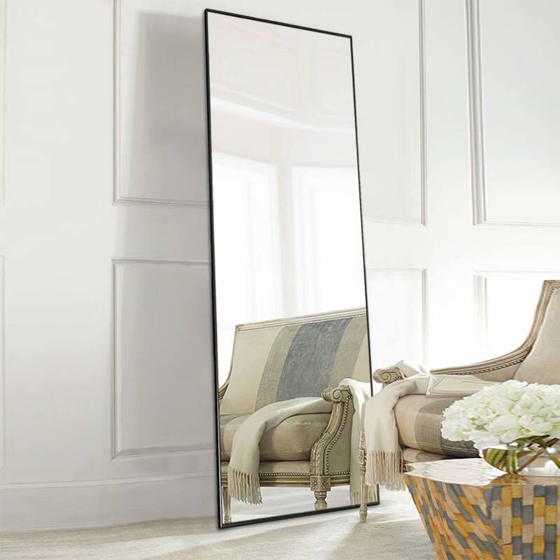 Aluminum Alloy Full Length Floor Mirror