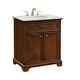 preview thumbnail 3 of 8, Elegant Lighting VF15030WH Americana 30" Free Standing Single Basin