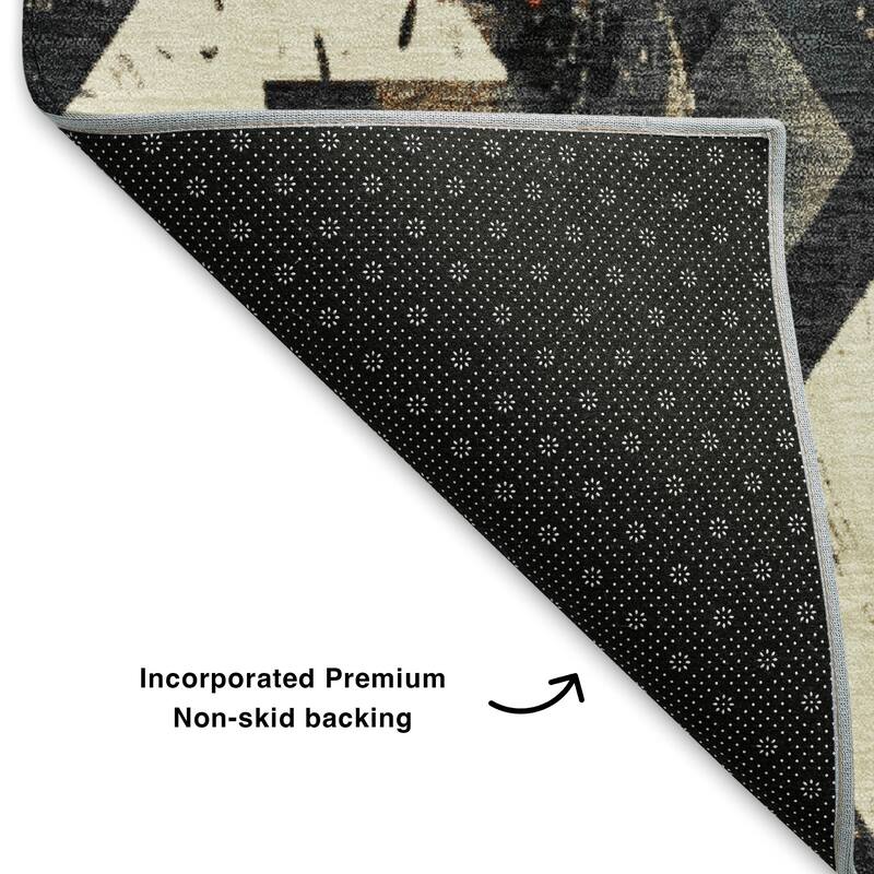 Premium Washable Super Soft Global Imprints Mayfield Rug