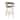 Chelsea Modern Swivel Bar Stool, Upholstered Counter Height Chair with Metal Frame