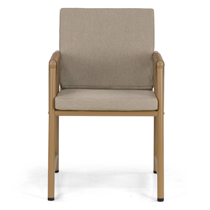 Bianca Brown Outdoor Dining 6 Seats Set