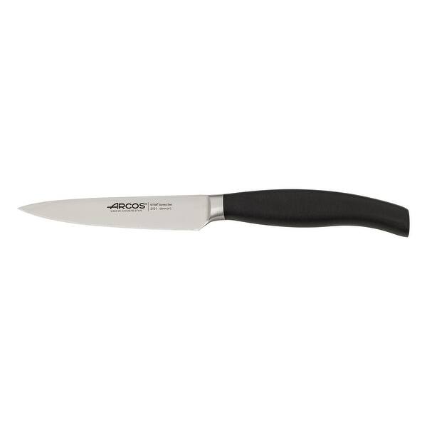 ARCOS Paring Knife 4 Inch Stainless Steel. Paring Knife for Peeling Fruits and Vegetables. 100