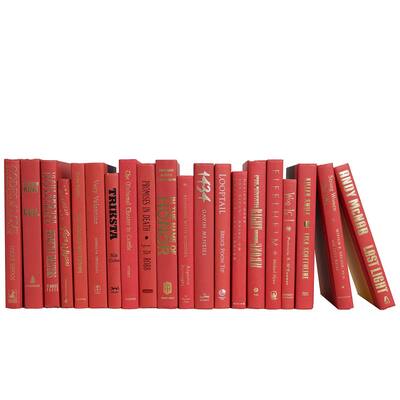 Books Red Decorative Accessories: Gala Color By The Foot