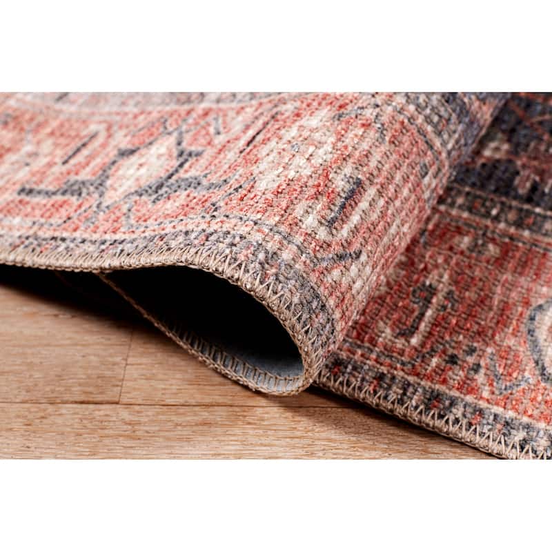 Terra by Obeetee Avalon Persian Border Rug