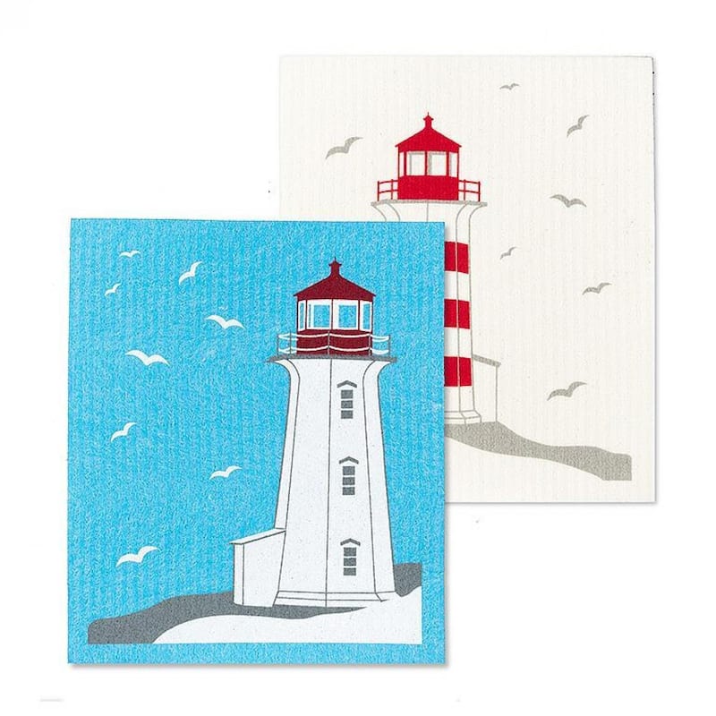Set Of 2 Lighthouses Dishcloth Bed Bath & Beyond 40022867