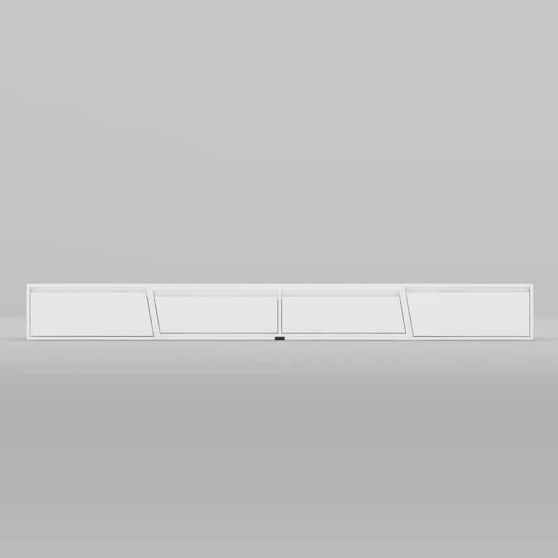 Expandable Entertainment Console - Stylish Design,95" to 138" TV Stand