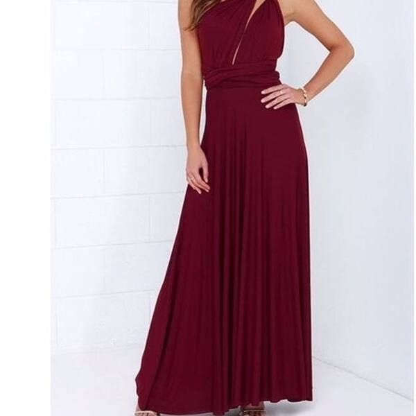 Shop Maxi Dress 2017 Women Long Summer Convertible Bohemian