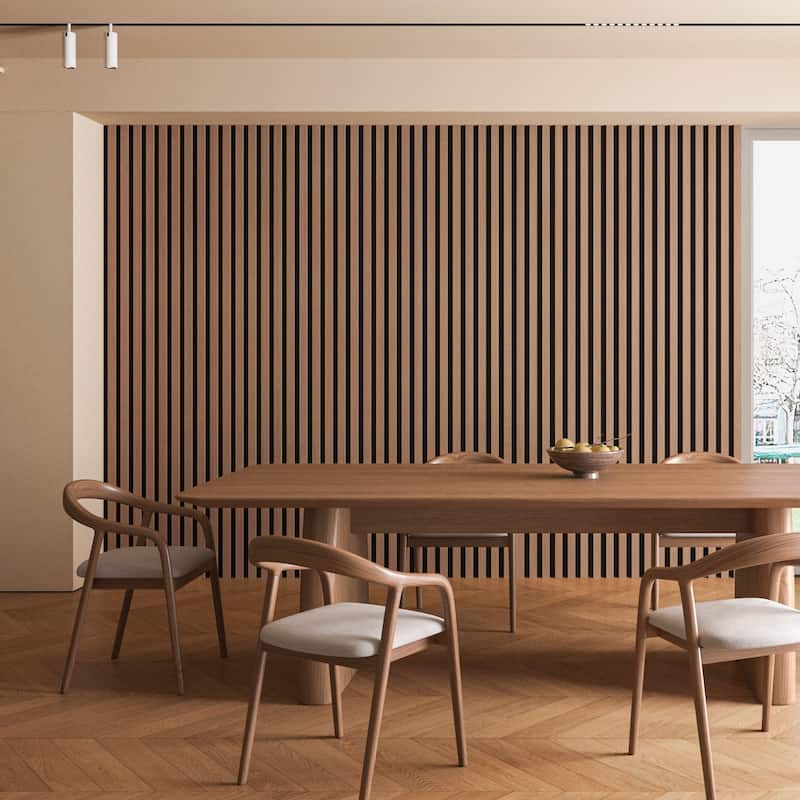 Art3d 2-Pack MDF Acoustic Grille Panels – 24"x95.7" Sound-Absorbing Wall Panels - N/A