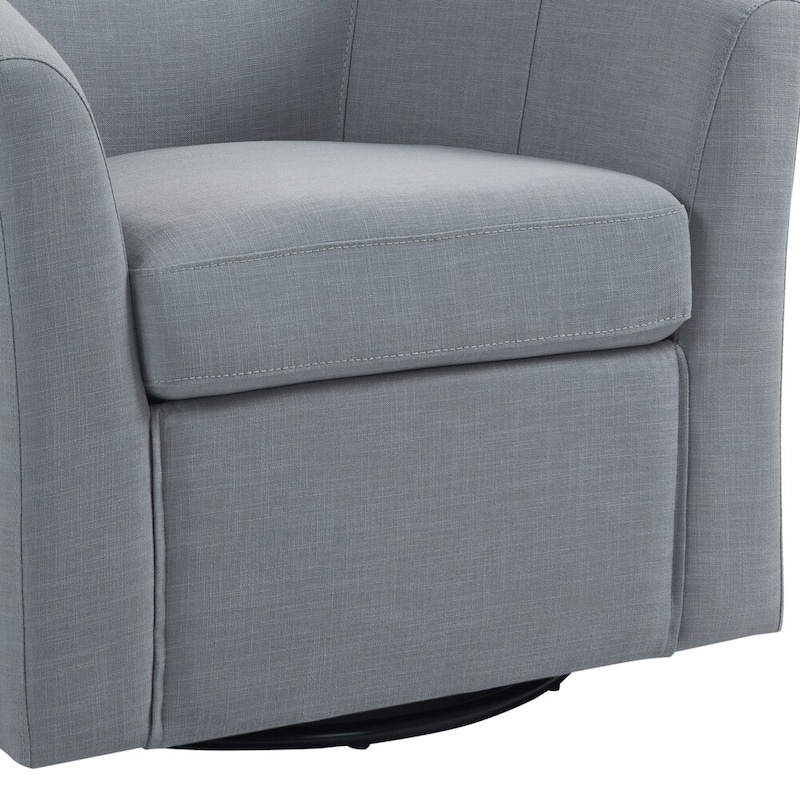 Anna 30"W Swivel Barrel Accent Chair Set of 2