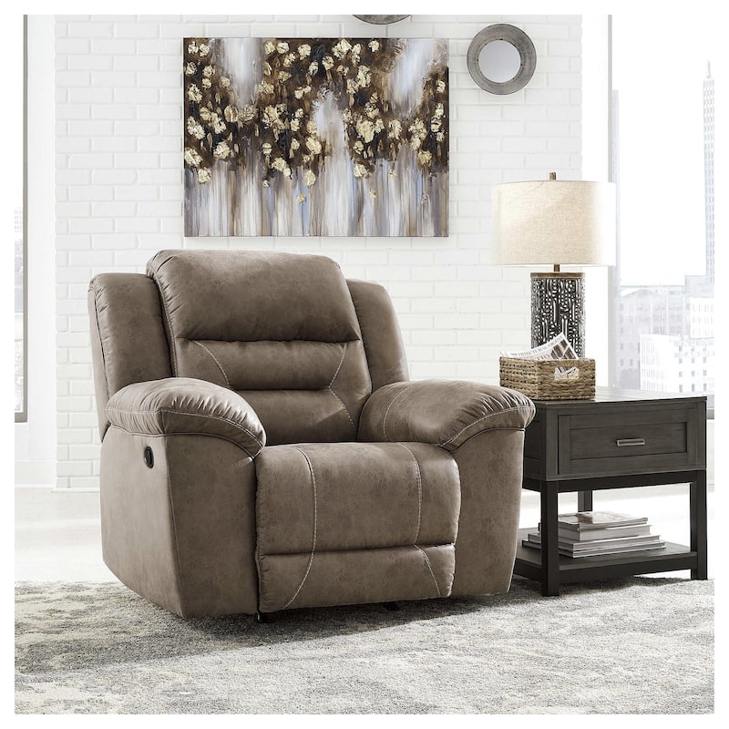 Stoneland Contemporary Rocker Recliner Fossil