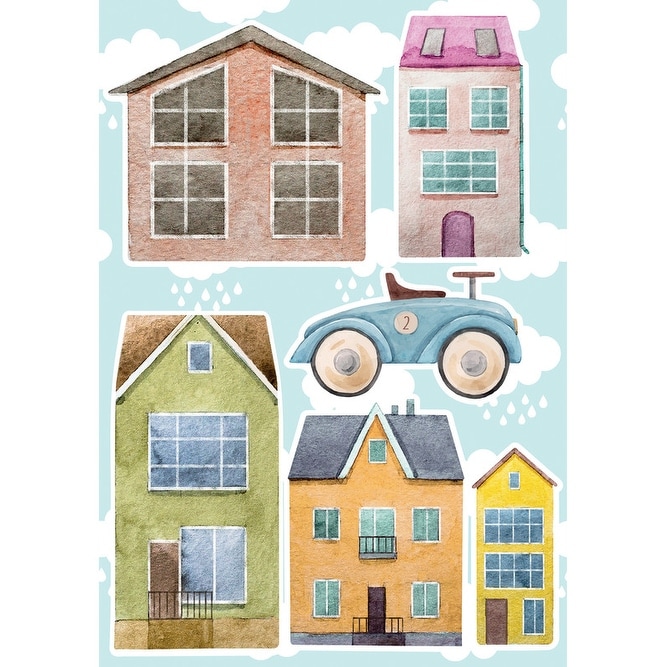 Crearreda Old Town Wall Stickers