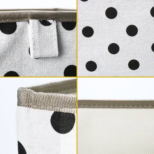 Shop Linen Fabric Storage Bin Toy Box Organizer 13 X 13 X 13