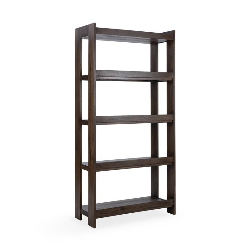 Classic Home Marine Solid Mango Wood Bookcase