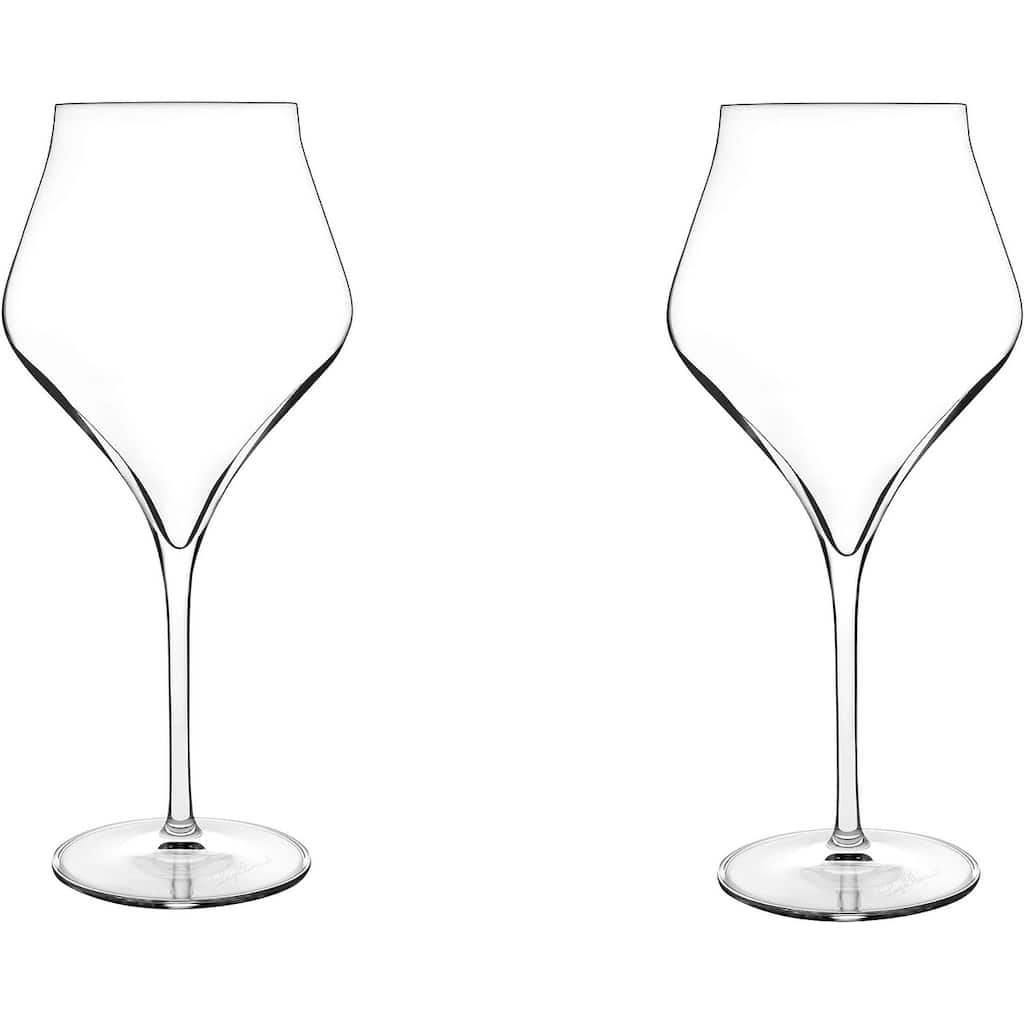 Luigi Bormioli Supremo Burgundy Red Wine Glasses Set of 2 - 22 Oz