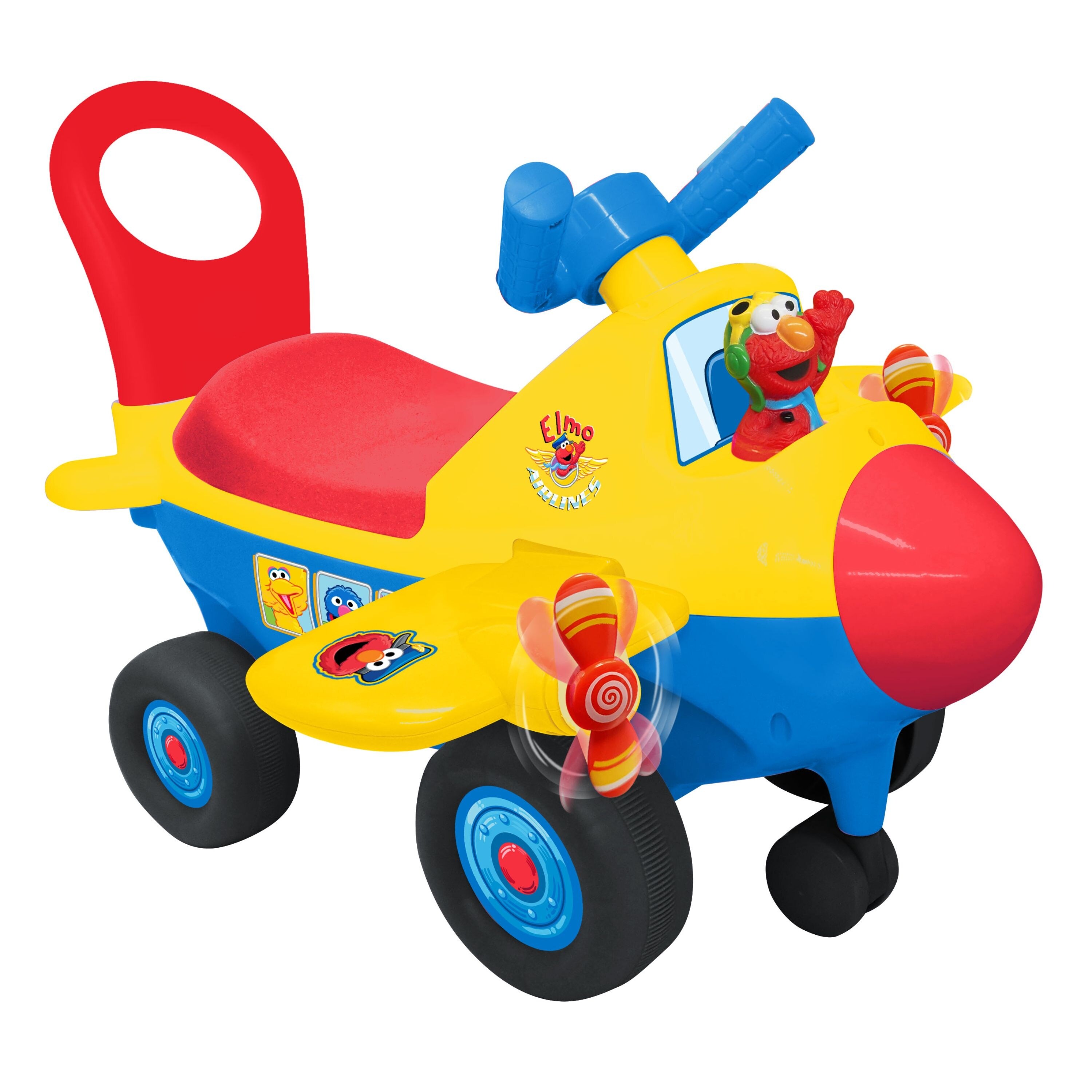 elmo ride on car