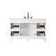preview thumbnail 2 of 9, Elegant Lighting VF29354 Millie 54" Free Standing Single Basin Vanity