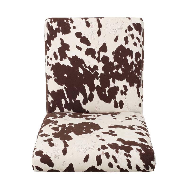 Pertica Patterned Upholstered Dining Chairs (Set of 4) by Christopher Knight Home