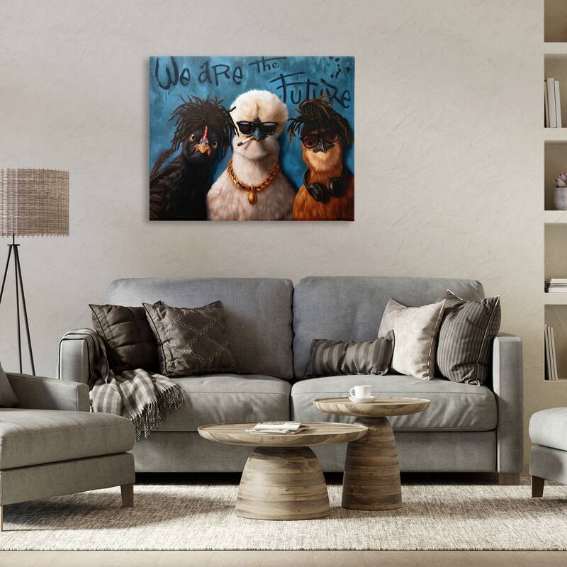 Stupell We Are The Future Birds Canvas Wall Art Design By Lucia Heffernan