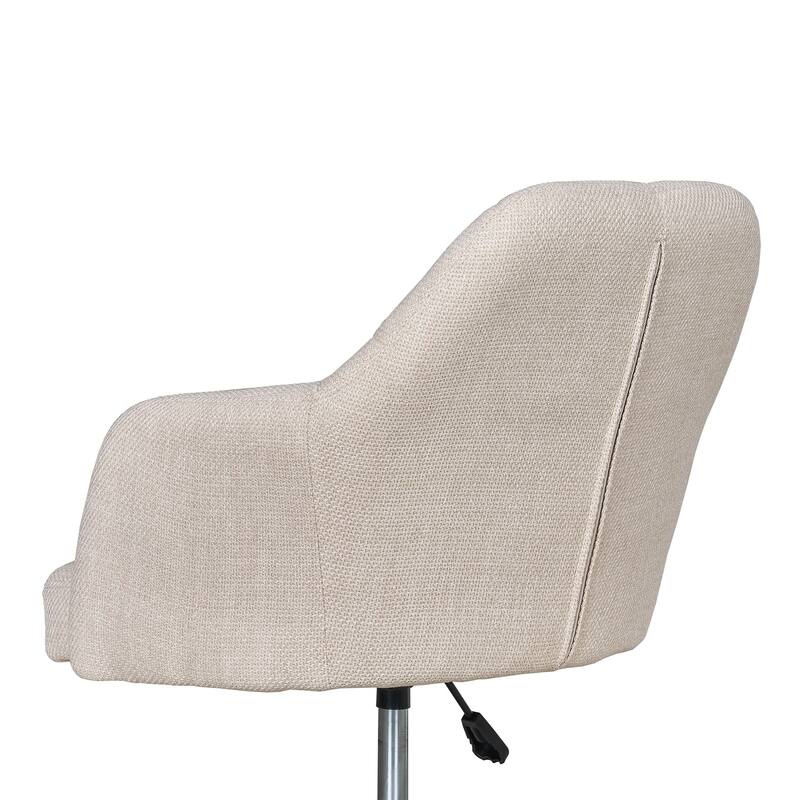 VECELO Swivel Wingback Tilting Drafting Chairs 32.28"-40.16" Adjustable Height Diamond Tufted Back Naihead Home Office Chairs