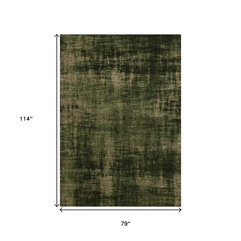 HomeRoots Abstract Modern Rectangle Area Rug