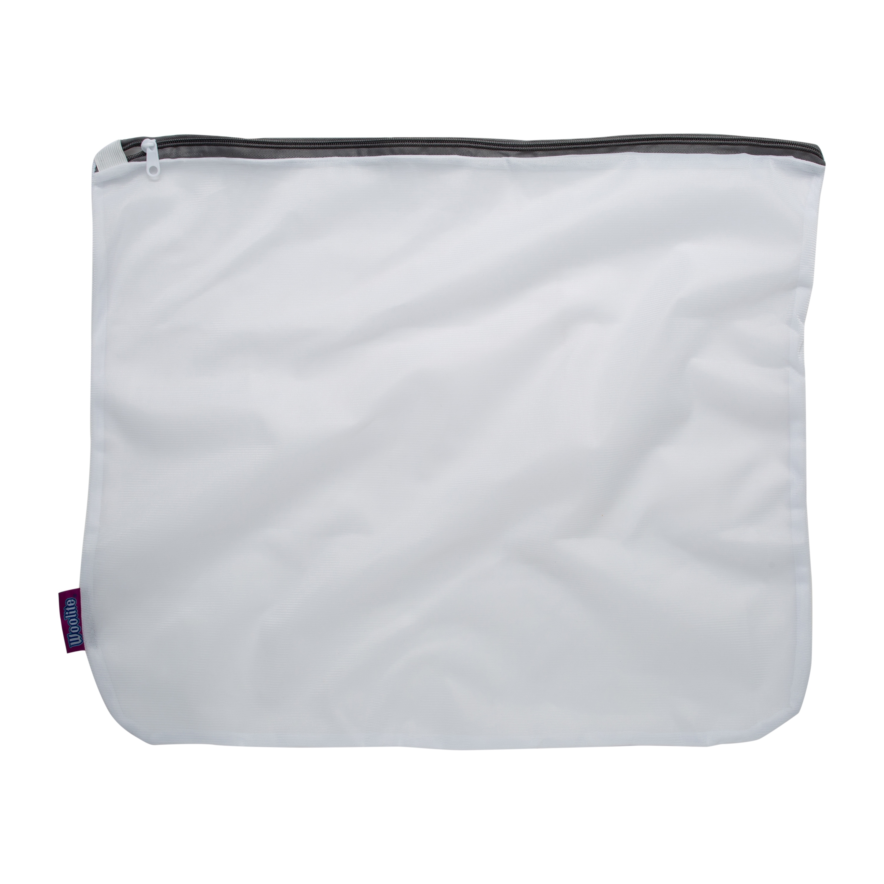 Whitmor Mesh Hosiery Wash Bag White 4-Compartment