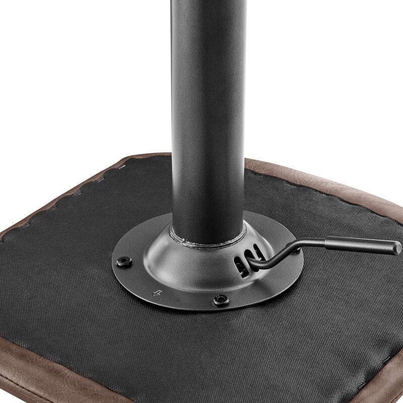 NPD Furniture Bruce Faux Leather Gaslift Bar Stool (Set of 2)