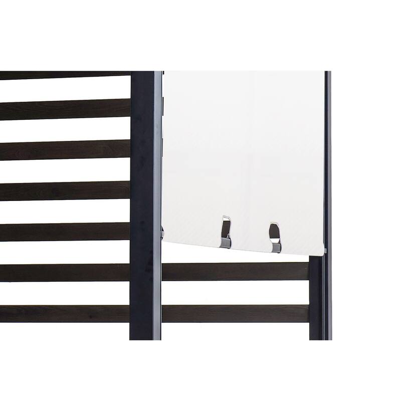 Sunjoy 10 ft. x 12 ft. Modern Metal Pergola with White Adjustable Garden Shade