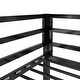 preview thumbnail 13 of 13, Signature Sleep Coen Kids' Bunk Bed with Reversible Ladder, Twin/Full, Black