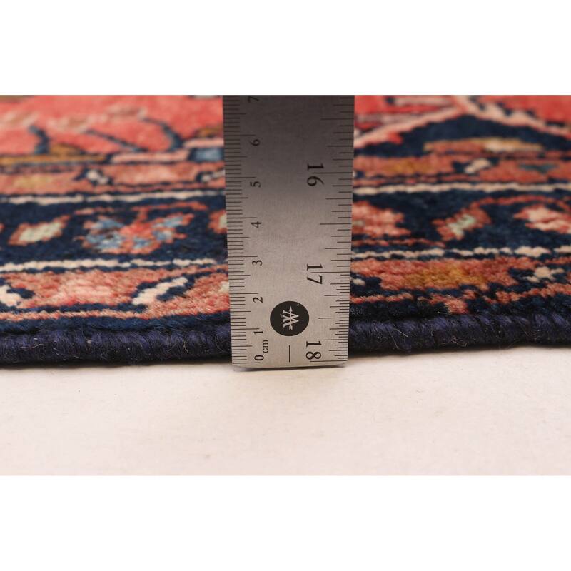 ECARPETGALLERY Hand-knotted Andelz Red Wool Rug - 3'7 x 9'6